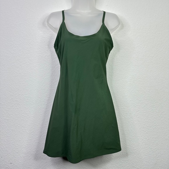Outdoor Voices Dresses & Skirts - Outdoor Voices Romper Dress S Green Tennis Activewear Athleisure Minimalist Gym